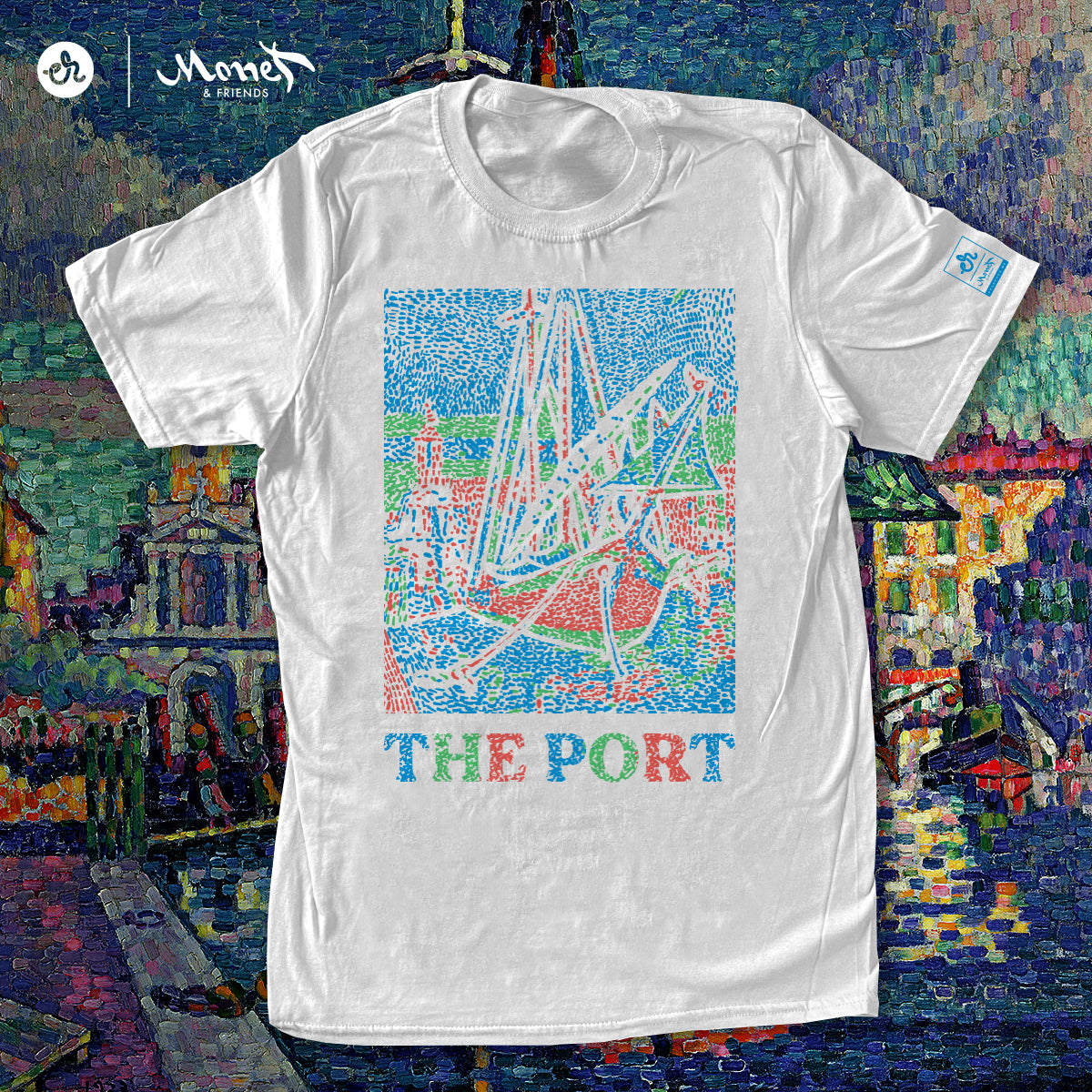 Playera Inspirada en Monet & Friends - The Port