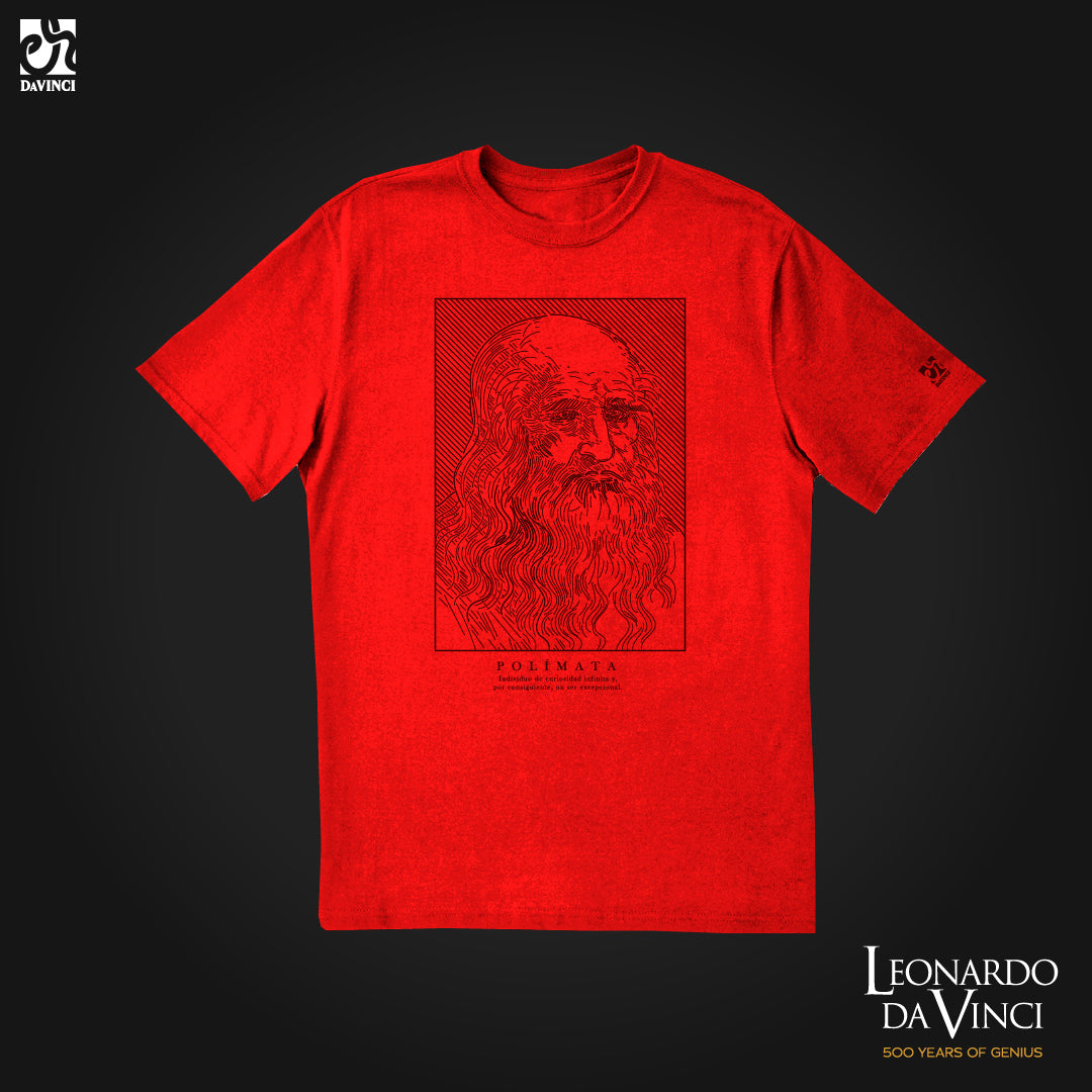 Playera Inspirada en Leonardo Da Vinci - Polímata