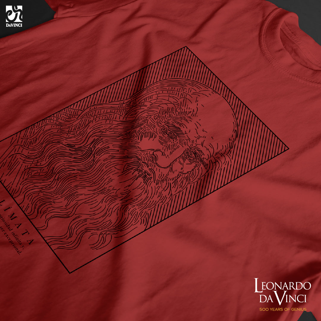 Playera Inspirada en Leonardo Da Vinci - Polímata