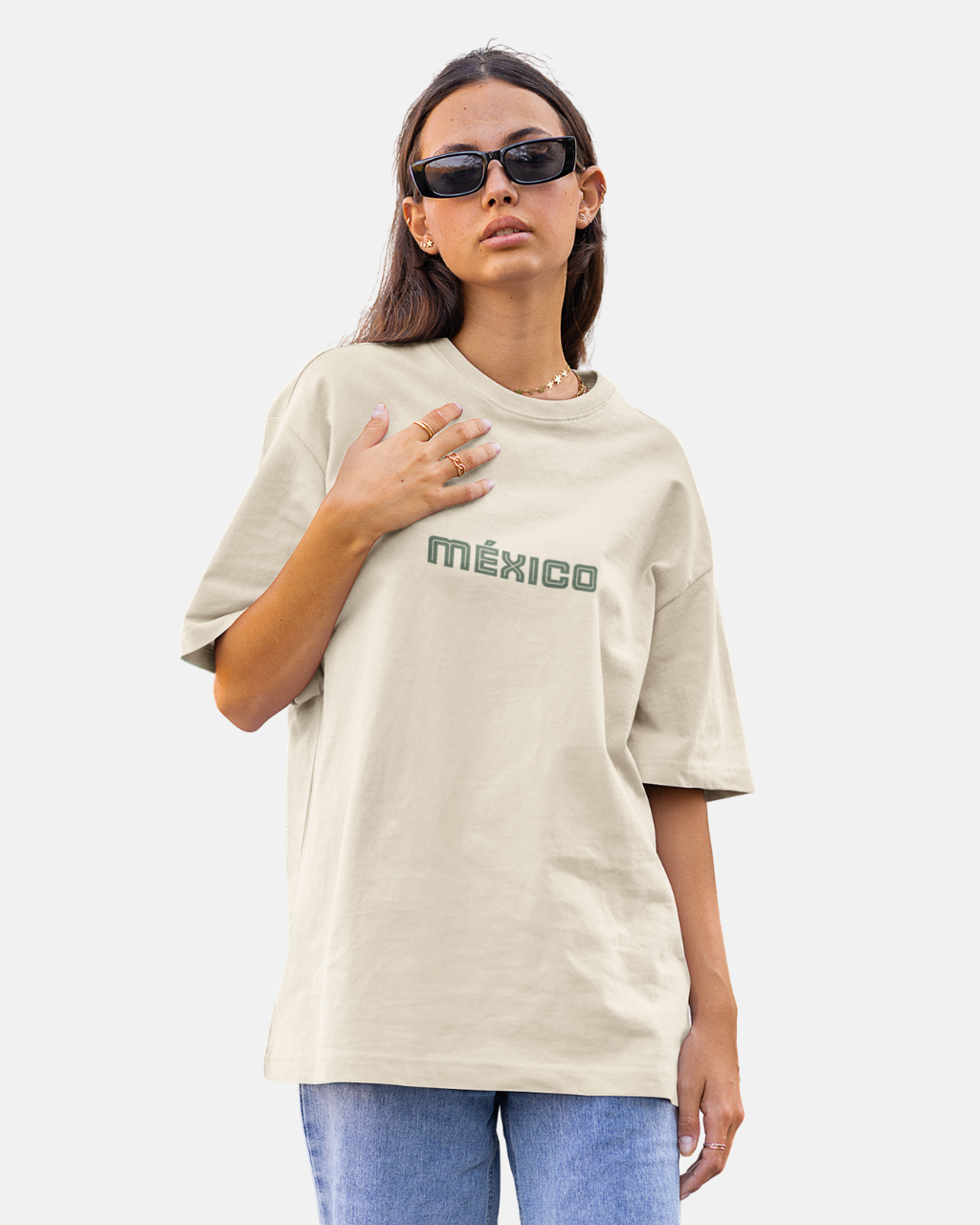 Sello Postal - Playera Oversize Conmemorativa Mundial