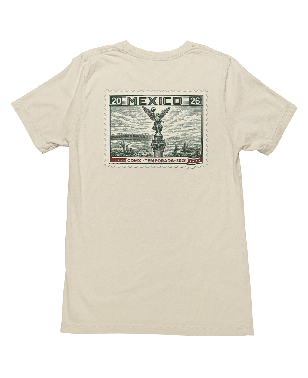 Sello Postal - Playera Oversize Conmemorativa Mundial