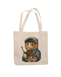 Minchent Cat Gogh (Tote bag)