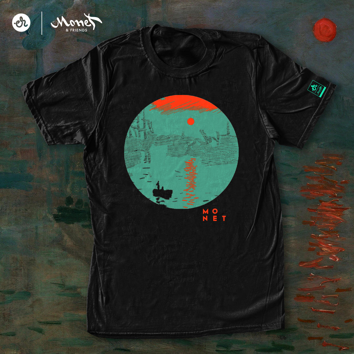 Playera Inspirada en Monet & Friends - Amanecer