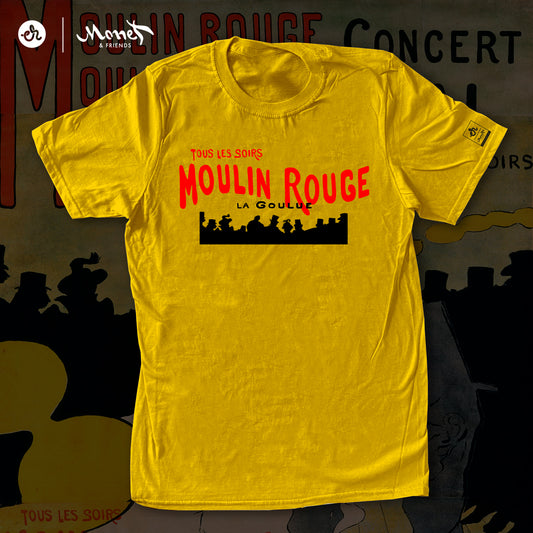 Playera Inspirada en Monet & Friends - Moulin Rouge