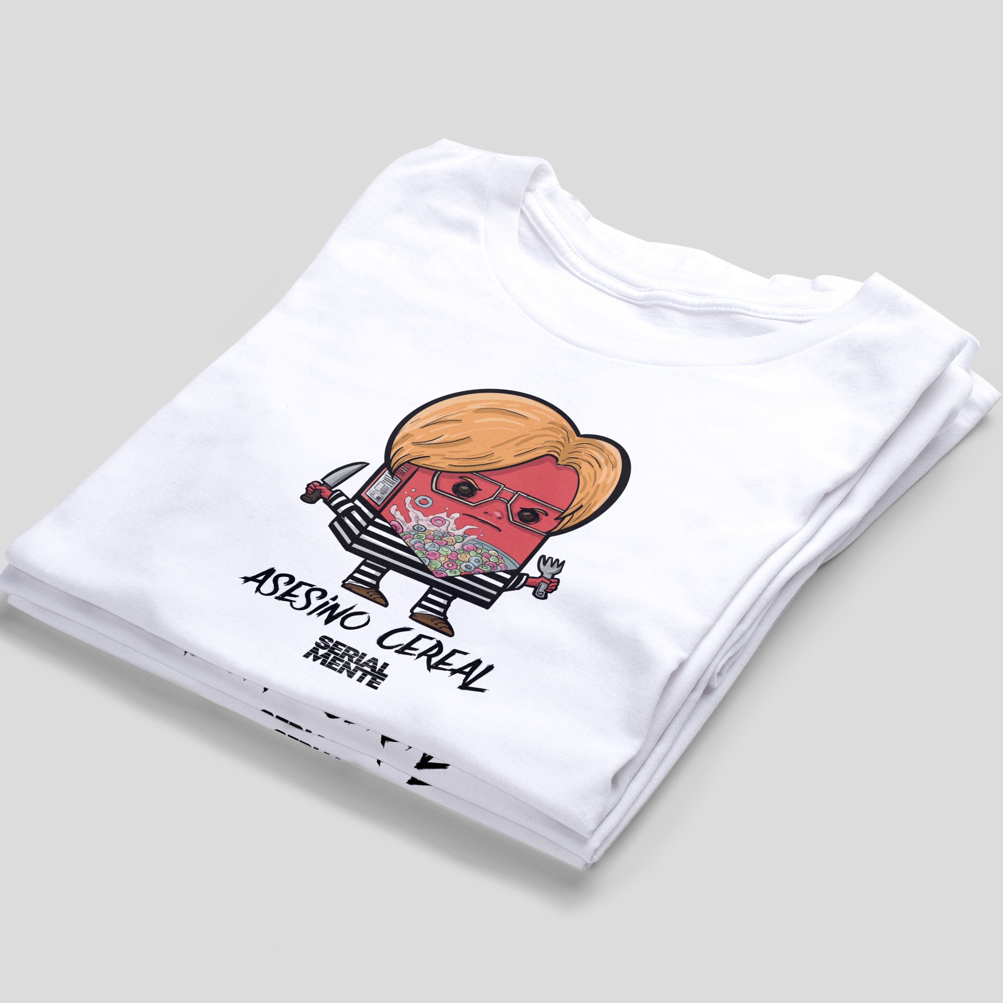 Playera Inspirada en SERIALMENTE - A$es1n0 Cereal