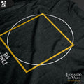 Playera Inspirada en Leonardo Da Vinci - Dimensiones