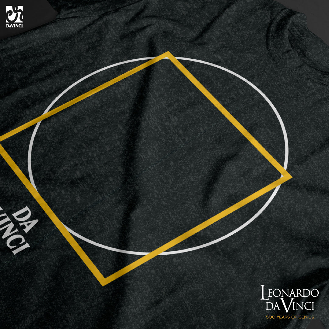 Playera Inspirada en Leonardo Da Vinci - Dimensiones