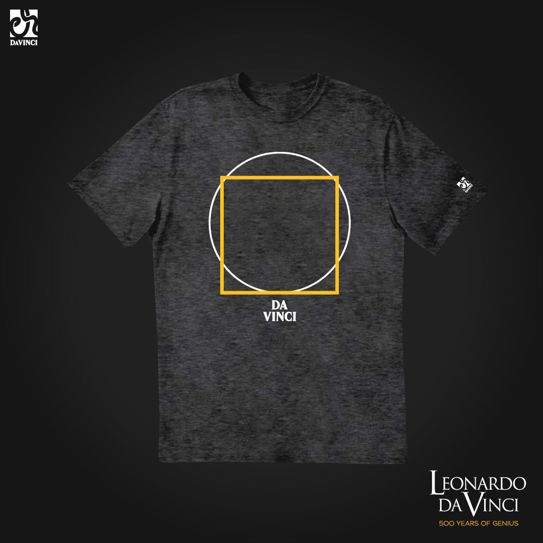 Playera Inspirada en Leonardo Da Vinci - Dimensiones