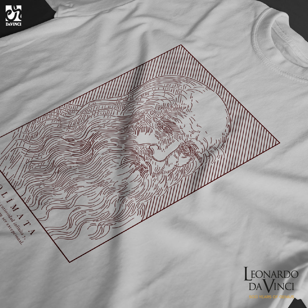 Playera Inspirada en Leonardo Da Vinci - Polímata