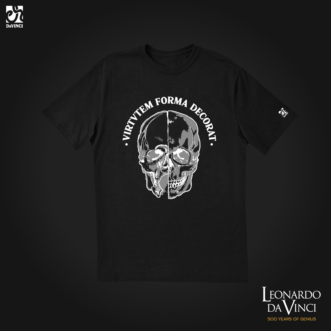 Playera Inspirada en Leonardo Da Vinci - VIRTVTEM FORMA DECORAT