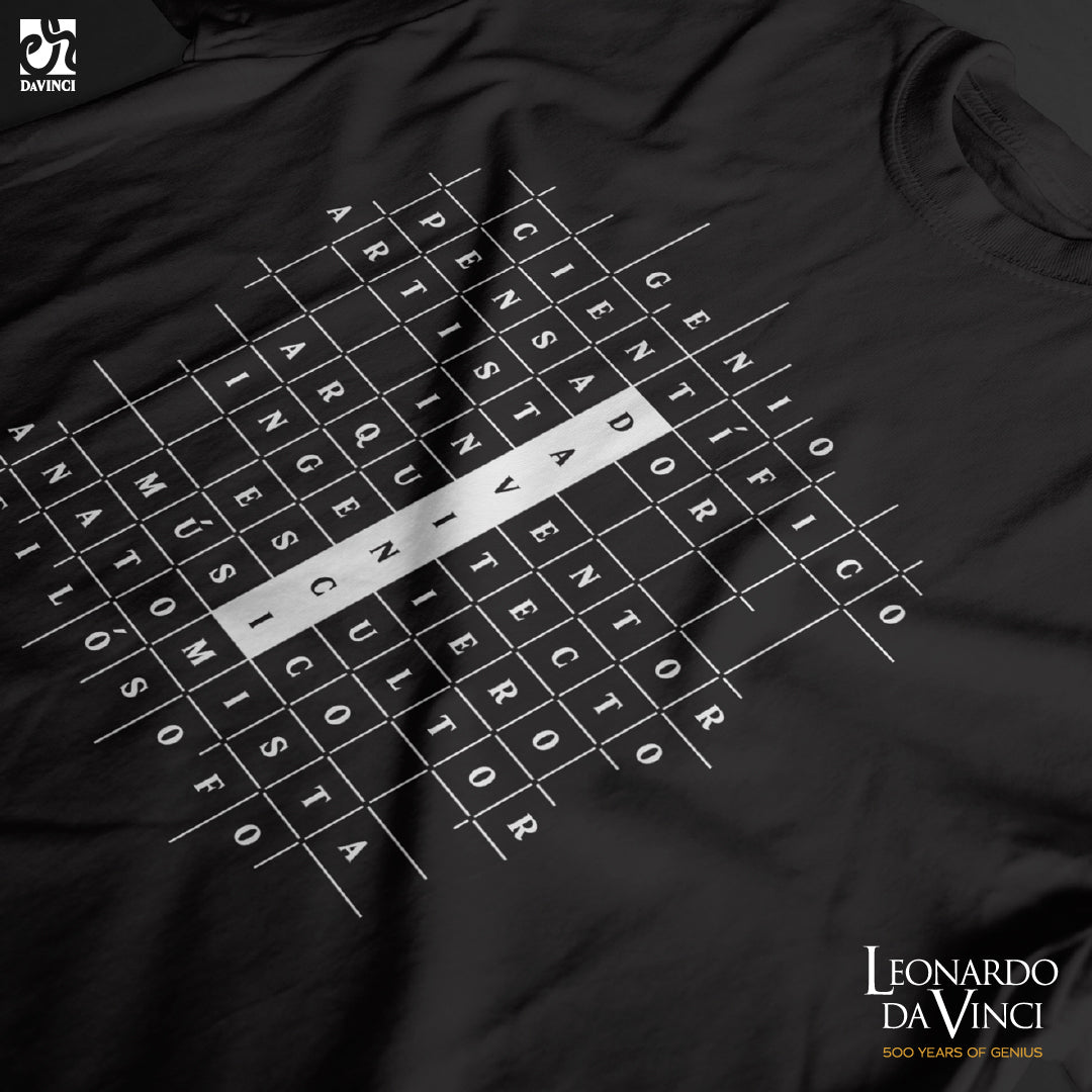 Tote bag Inspirada en Leonardo Da Vinci - Acróstico