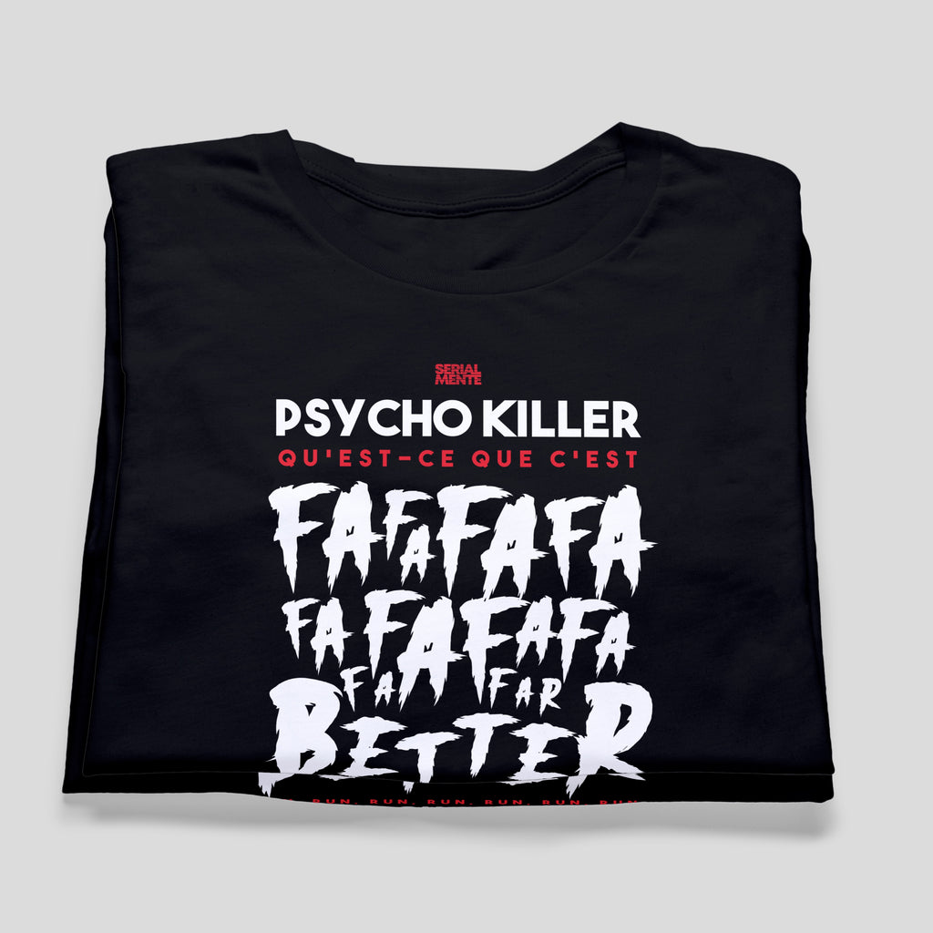 Playera Inspirada en Talking Heads y SERIALMENTE - Psycho Killer