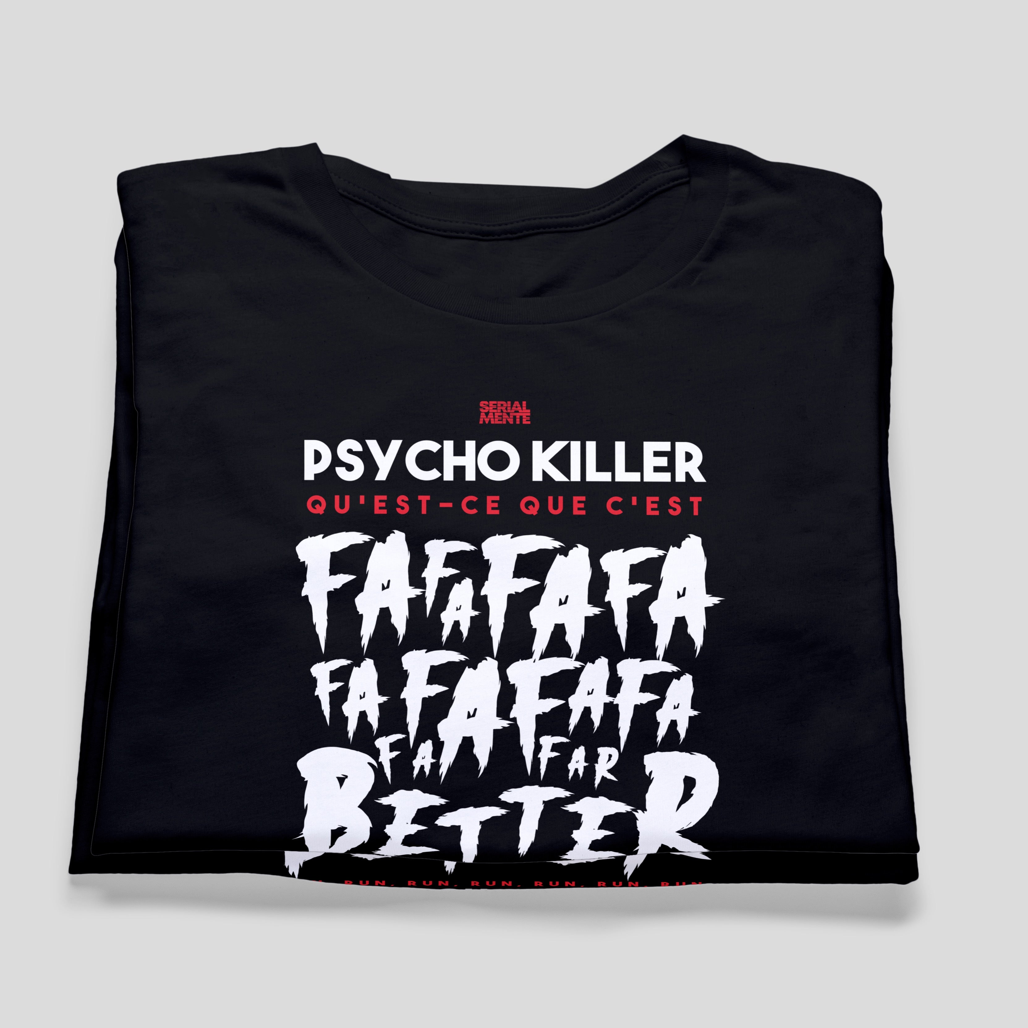Playera Inspirada en Talking Heads y SERIALMENTE - Psycho Killer
