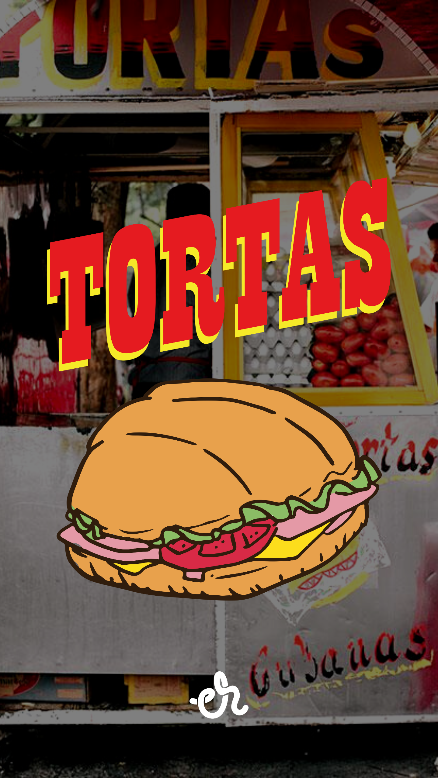 Wallpaper Inspirado en CDMX - Tortas