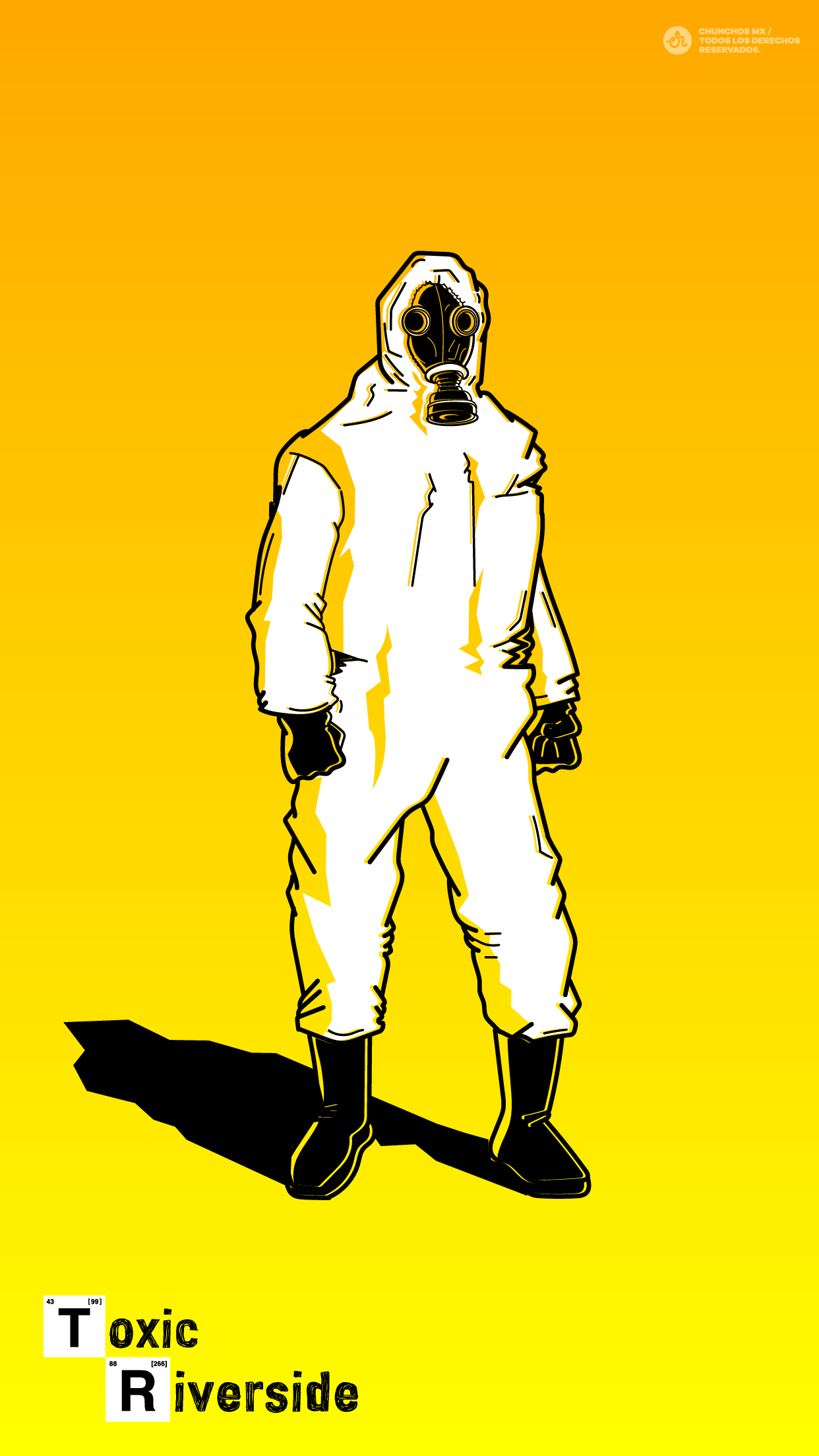 Wallpaper Inspirado en El Dollop - Toxic Riverside
