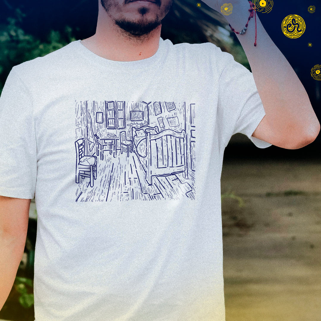 Playera Inspirada en Van Gogh Alive - Habitación de Árles