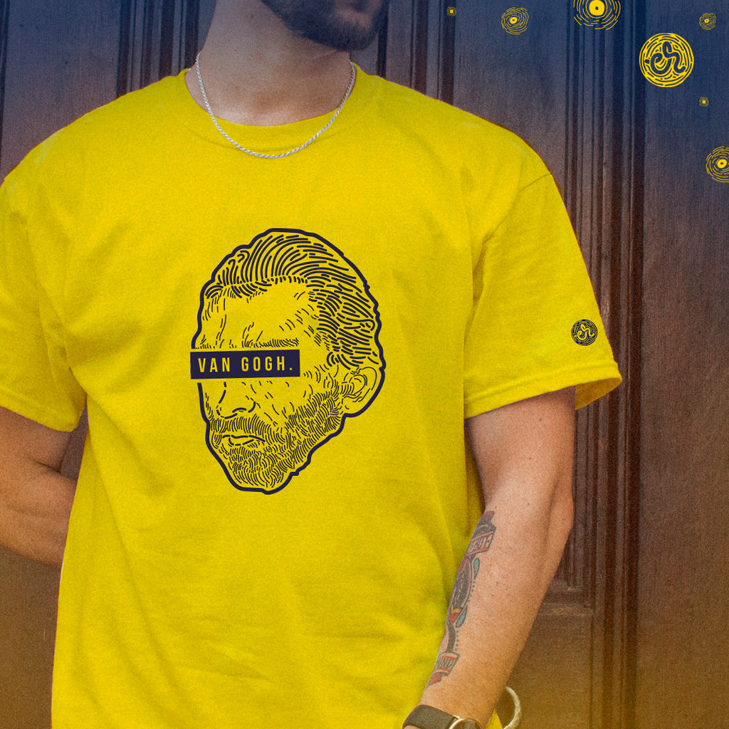 Playera Inspirada en Van Gogh Alive - Face