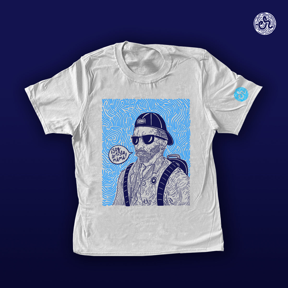Playera Infantil Inspirada en Van Gogh Alive - Soy Artista
