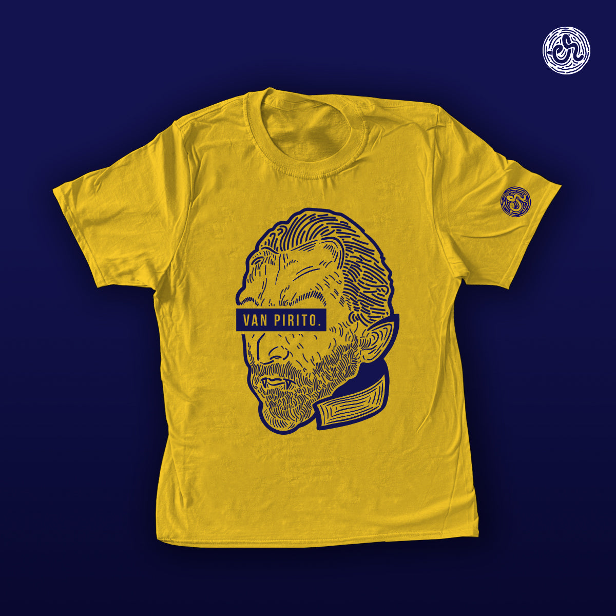 Playera Infantil Inspirada en Van Gogh Alive - Van Pirito