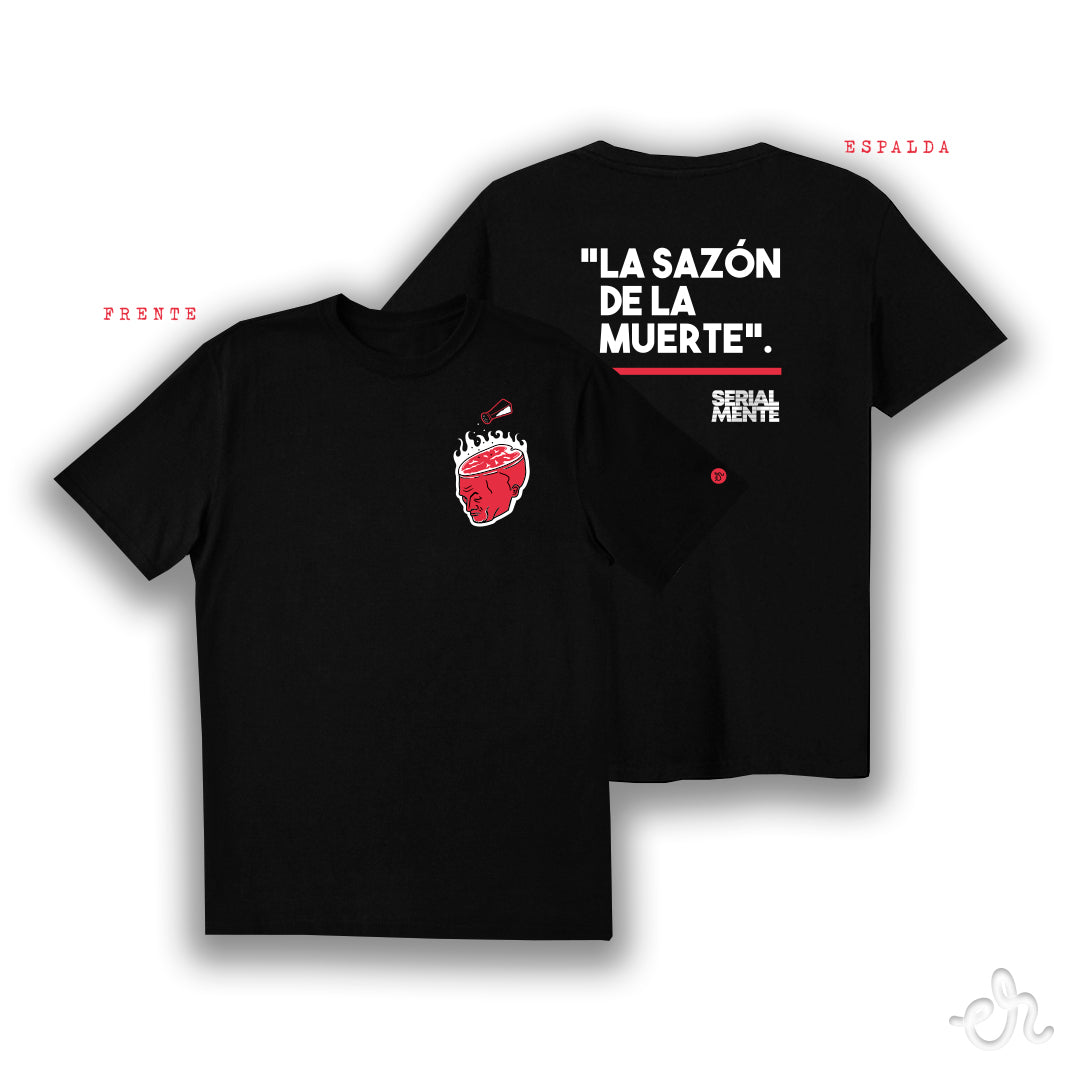 Playera Inspirada en SERIALMENTE - Sazón de la Muerte